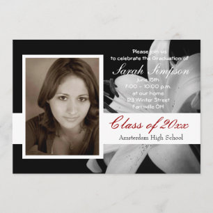 Photo Graduation Invitation Cards