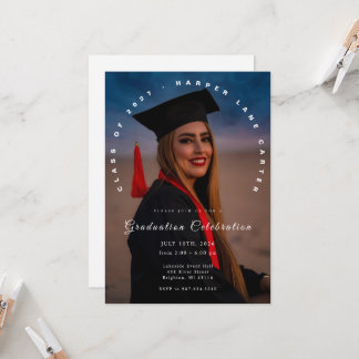 Photo Graduation Invitation, Class of 2026  Invitation