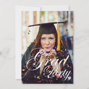 Photo Graduation Open House Invitation   Class of 