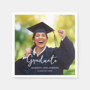 Photo Graduation Party  Napkin