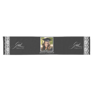 Photo Graduation Short Table Runner