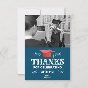 Photo Graduation Thank You Card