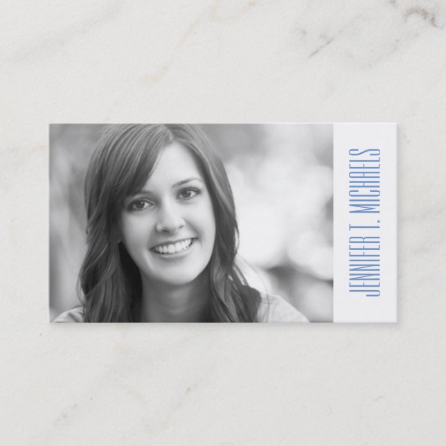 Photo Graduation | Tropical Pineapple Pattern Calling Card (Front)