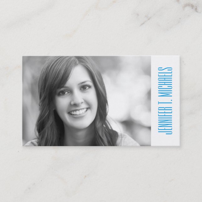 Photo Graduation | Vintage Style Seashell Pattern Calling Card (Front)