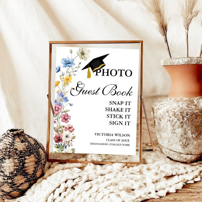 Photo Guest Book Sign, Graduation Photo Guestbook  (Creator Uploaded)