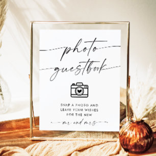 Photo Guestbook Sign, Photo Guestbook Wedding Sign