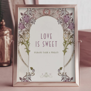 Photo Guestbook Sign William Morris Lavender