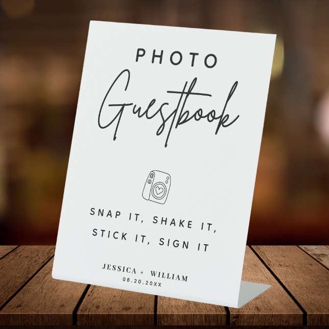 Photo Guestbook Snap It Shake it Stick It Sign it  (Creator Uploaded)