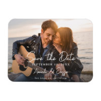 Photo - Handwriting Horizontal Save the Date 3