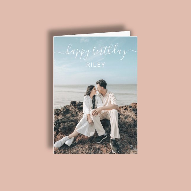 Photo Happy Birthday Card (Creator Uploaded)
