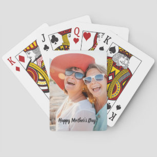 Photo Happy Mother's Day Playing Cards