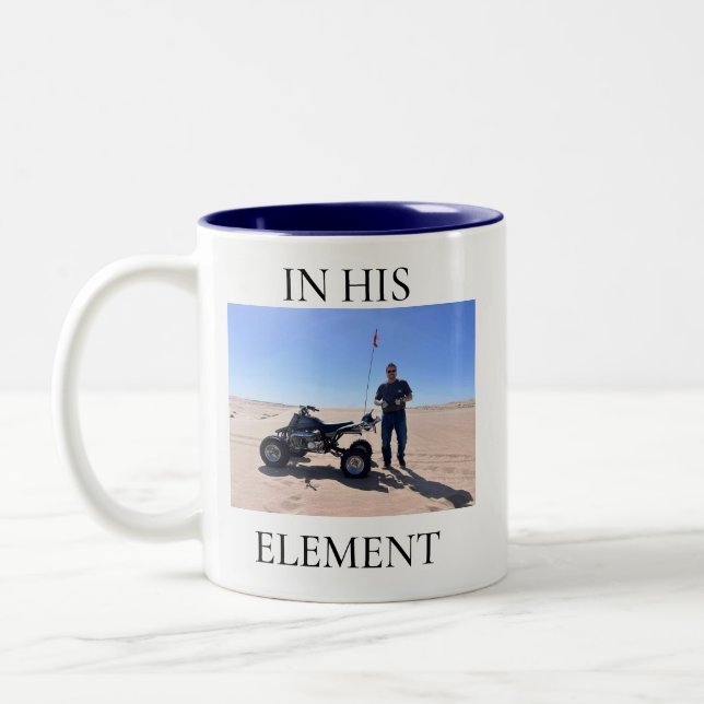 Photo Hobby Mug Gift for him (Left)