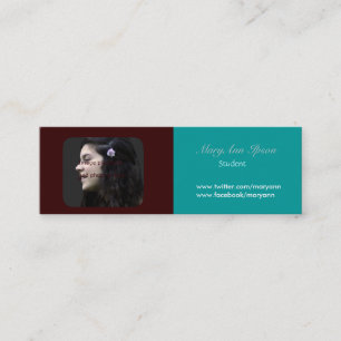 Photo Holder  Campus & Sudent Life Mini Business Card