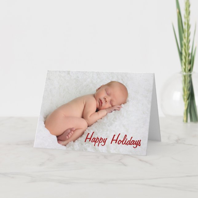 Photo Holiday Card (Front)