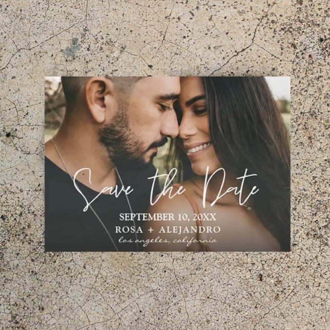 Photo - Horizontal Save the Date Invitation (Creator Uploaded)