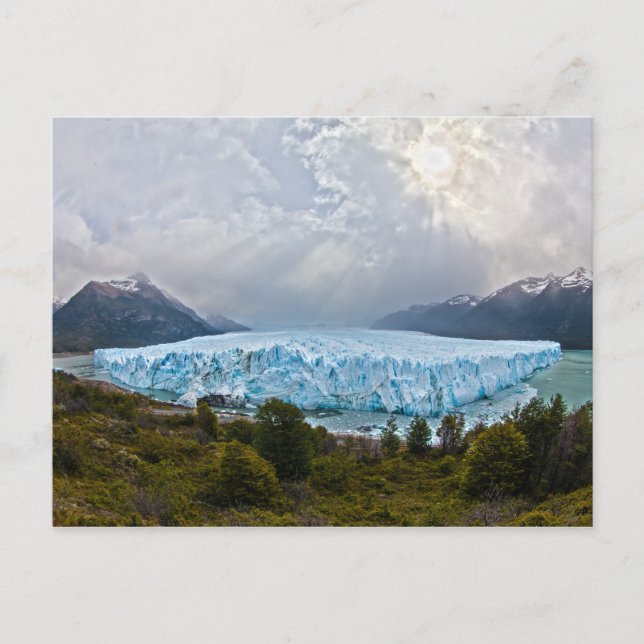 Photo Icy Glacier South America Patagonia Postcard (Front)