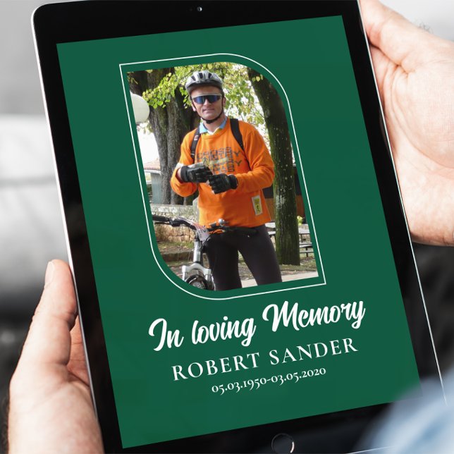 Photo In loving memory  Poster (Creator Uploaded)