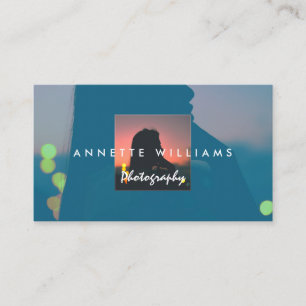 Photo in photo artistic photography  business card