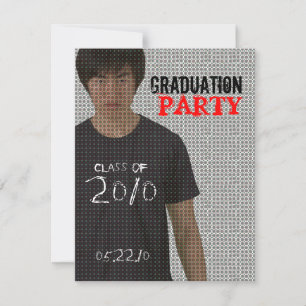 Photo Insert Graduation Party 4 Invitation