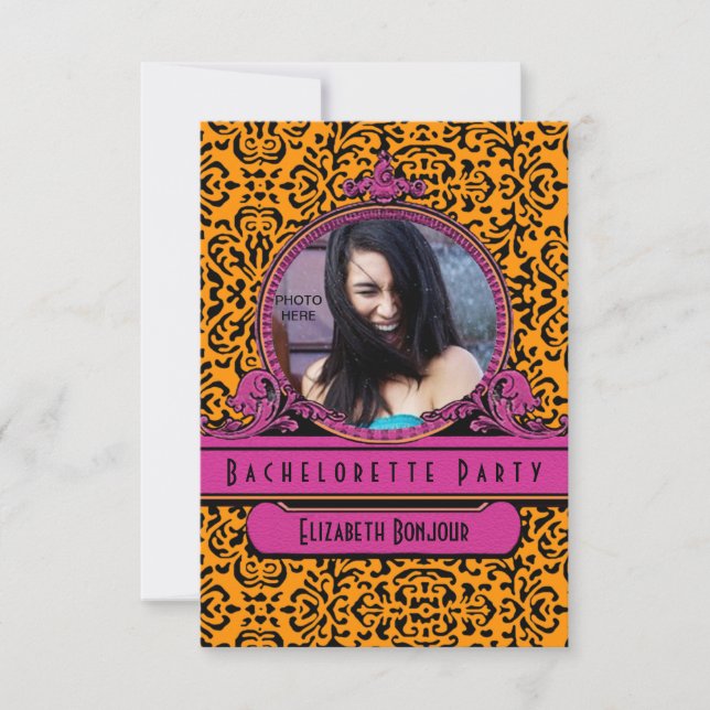 PHOTO INSERT Rococo III ~ Invitations SWEETSIXTEEN (Front)