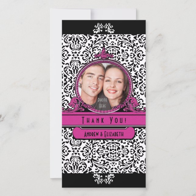 Photo Insert ~ Thank You Photo Card (Front)