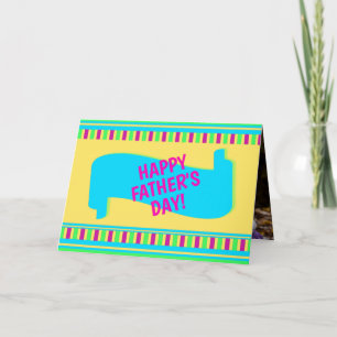 Photo Inside Cute Personalised Fathers Day Card