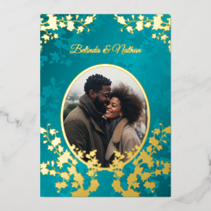 Photo  Jewel Tone Floral Wedding 