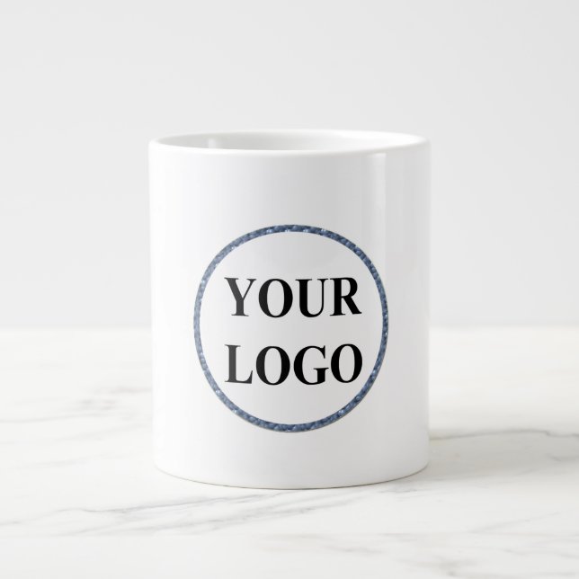 Photo Jumbo Mug ADD LOGO Collage Cool Modern (Front)