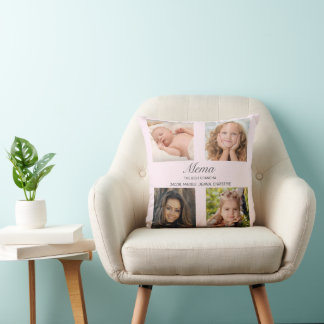 Photo Keepsake for Family Cushion