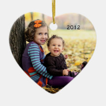 Photo keepsake ornament