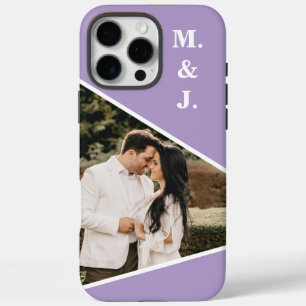 Photo Lavender Monogram iPhone 16 Pro Max Case