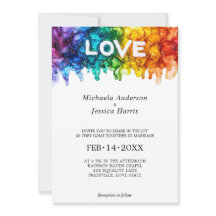 🌈 Photo LGBTQ Painted With Love wedding 