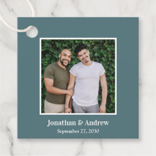 Photo LGBTQ Wedding Favour Tags