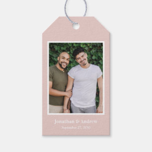 Photo LGBTQ Wedding Gift Tag