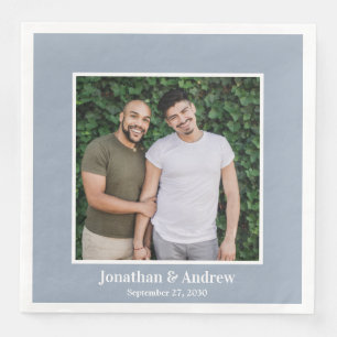 Photo LGBTQ Wedding Napkin