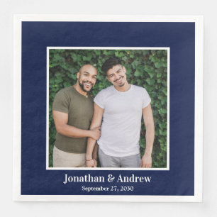 Photo LGBTQ Wedding Napkin