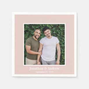 Photo LGBTQ Wedding Napkin