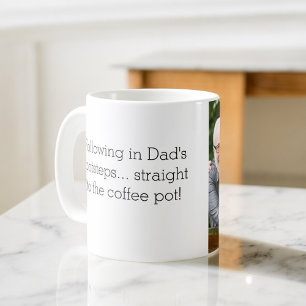 Photo Like Father Like Daughter or Son Coffee Mug