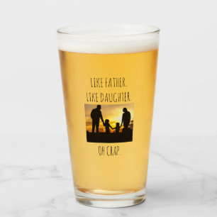 Photo Like Father Like daughter/son Glass
