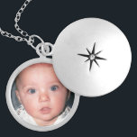 Photo Locket<br><div class="desc">Custom Photo Locket will make a sentimental gift that will be treasured for years to come. This design is available in the round locket pendant option and round and square necklace styles. Customise with your special photo and add text,  as desired.</div>