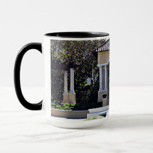 Photo looking up to the Gazebo in Hollis Gardens Mug