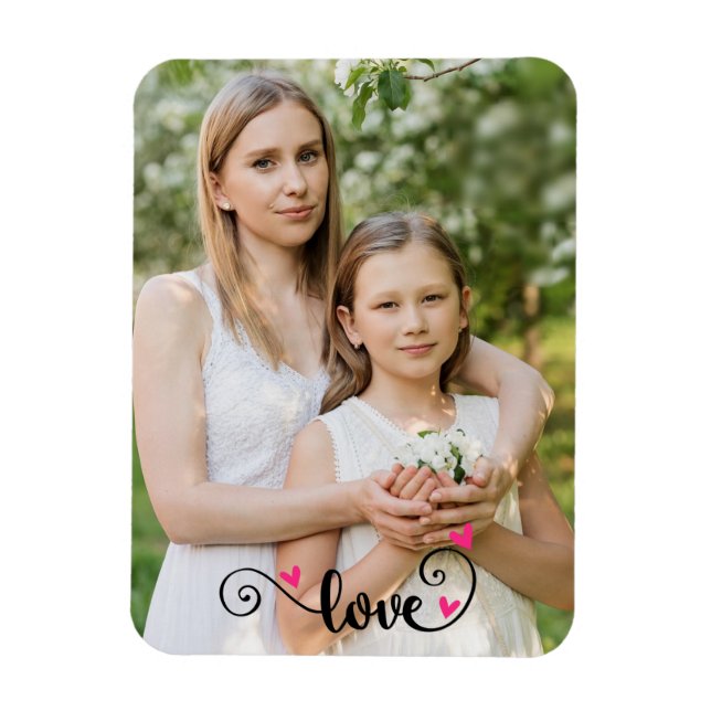 Photo Love Magnet (Vertical)