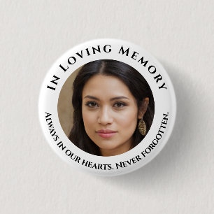 Photo Loving Memory  Button