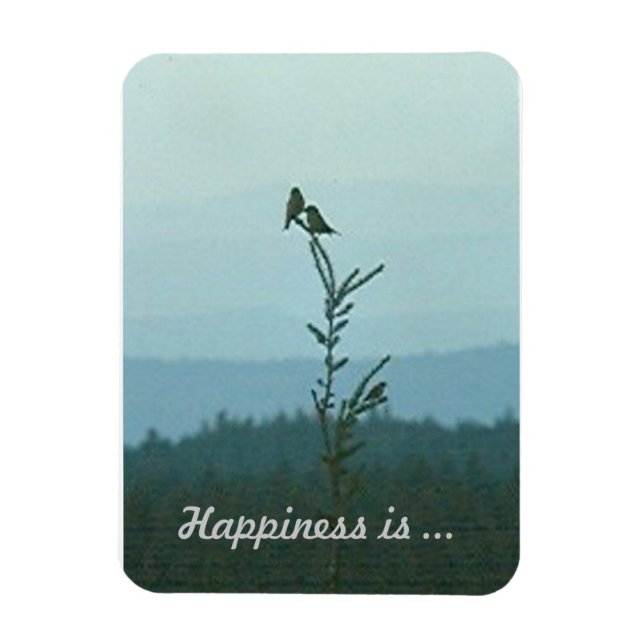 Photo Magnet - Happiness is ... (Vertical)
