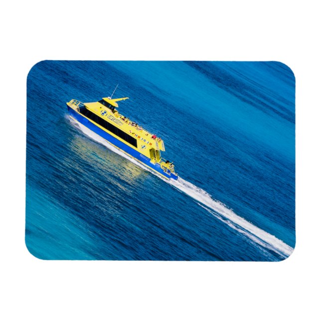 Photo Magnet - Island Ferry - Cancun, Mexico (Horizontal)
