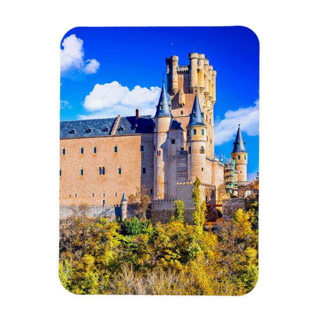 Photo Magnet Segovia castle (Vertical)