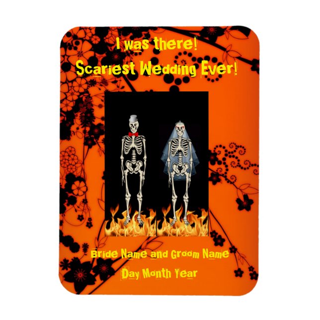 Photo Magnet Wedding Favour (Vertical)