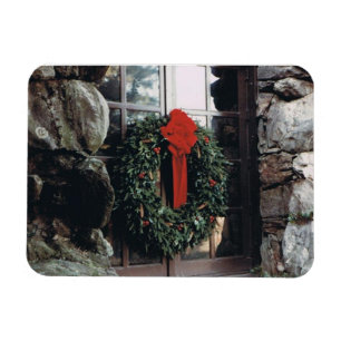 Photo Magnet with Wreath