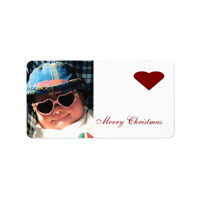 Photo Mailing Label (Front)