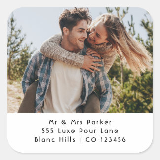 Photo Mailing Labels | Return Address Sticker Roll